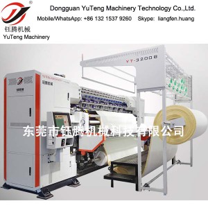 Mattress Computerized China Stitch Multi Needles Quilting Machine Yt-3200b